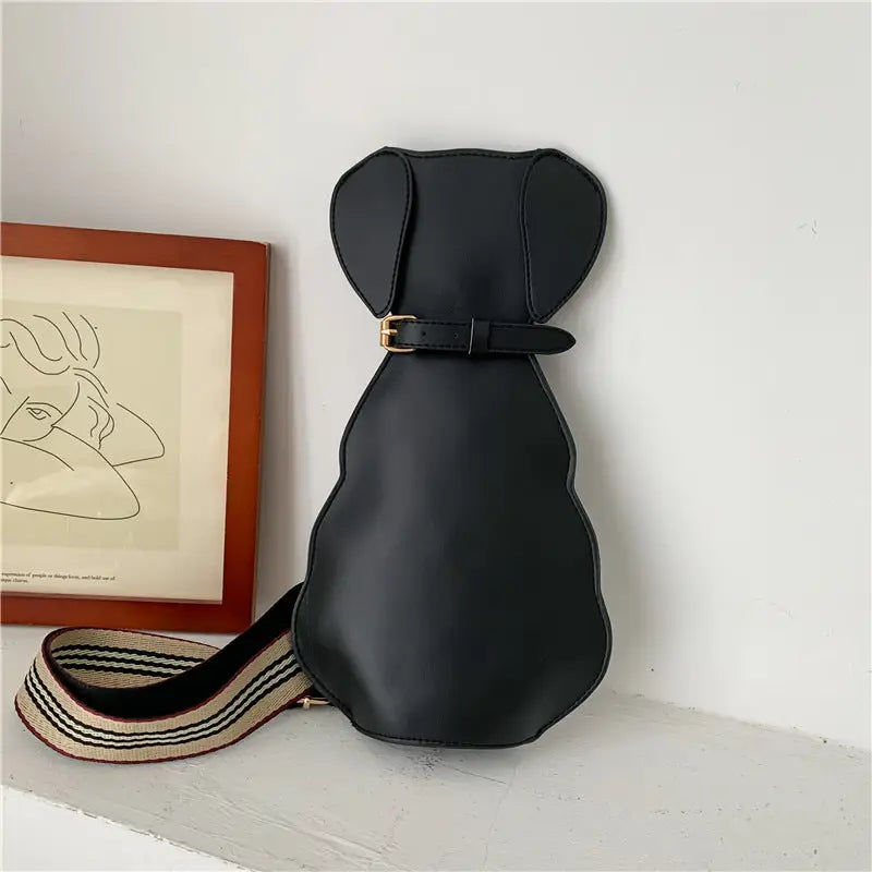 Black Dog Crossbody Bag